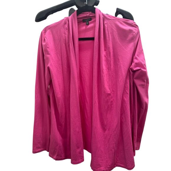 Talbots Vibrant Pink Women's Open Cardigan - Like New - Picture 3 of 7
